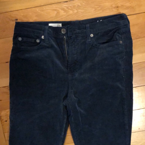 Corduroy high rise skinny pants - Picture 2 of 2